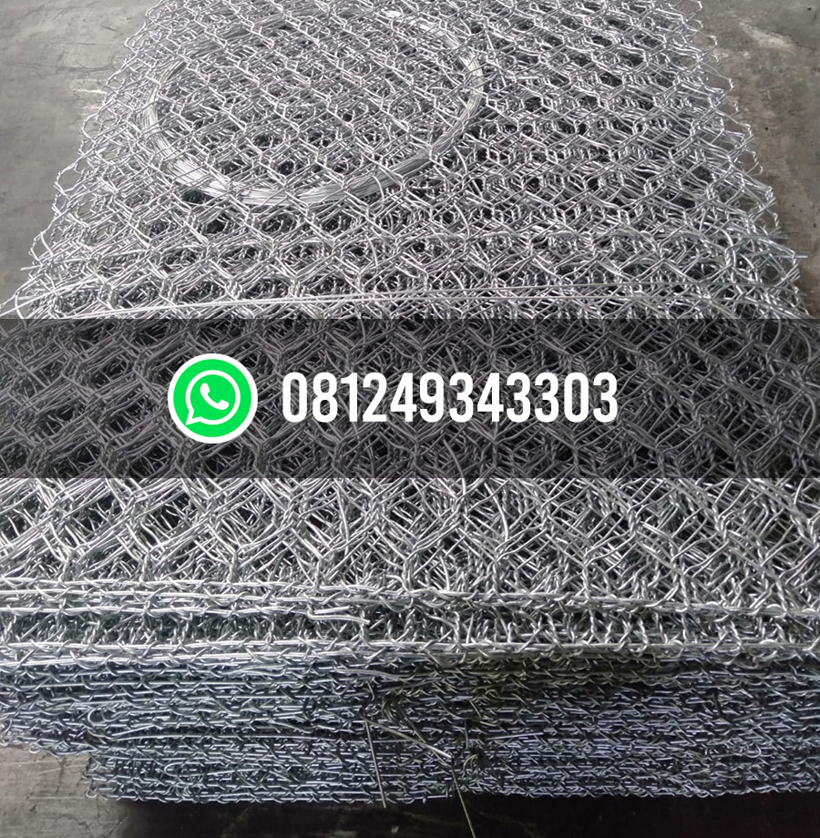 Harga Kawat Bronjong Galvanis SNI Per Meter / Per Kg