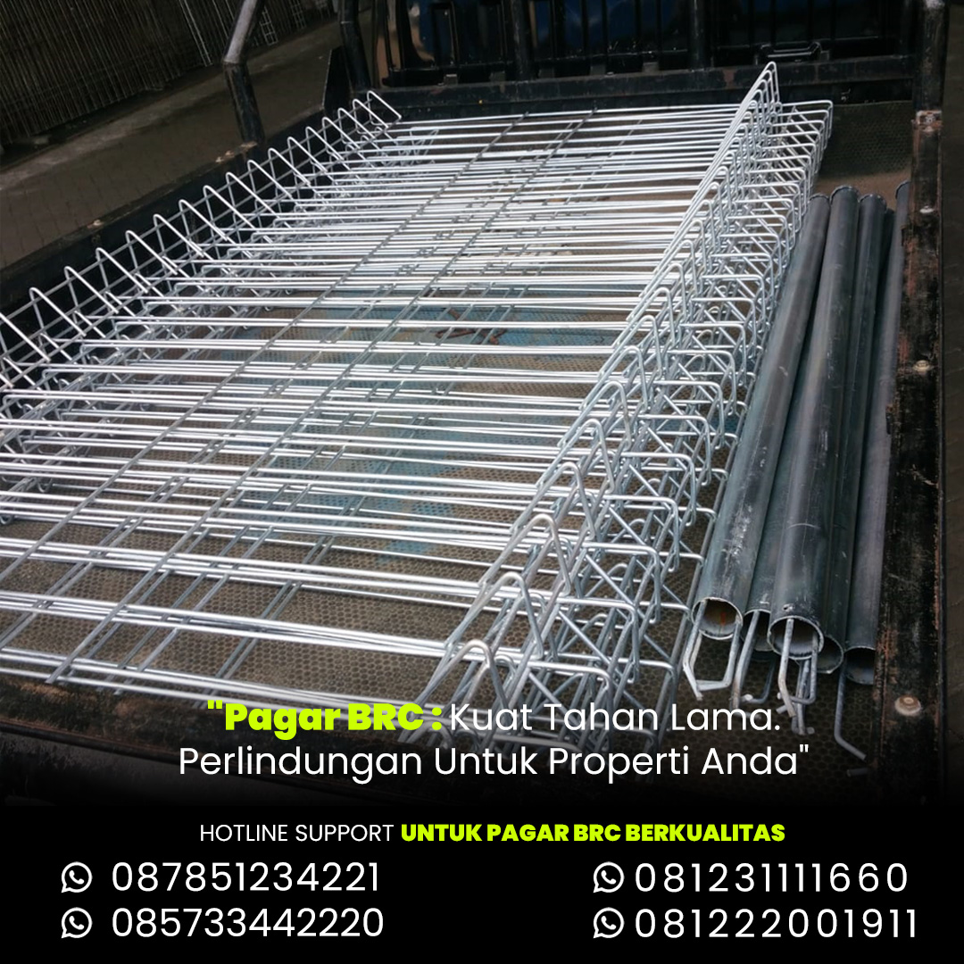 Harga Pagar BRC Madiun Terbaru (Langsung Pabrik)