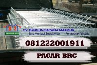 UKURAN PAGAR BRC DAN DAFTAR HARGA TERBARU