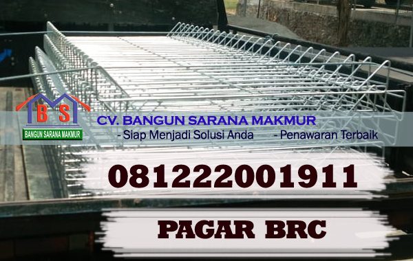UKURAN PAGAR BRC DAN DAFTAR HARGA TERBARU
