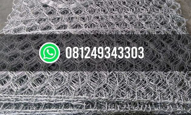 Harga Kawat Bronjong Galvanis SNI Per Meter / Per Kg